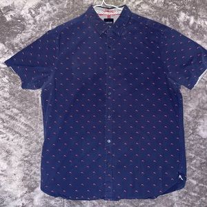 Cactus Man Dolphin casual button down